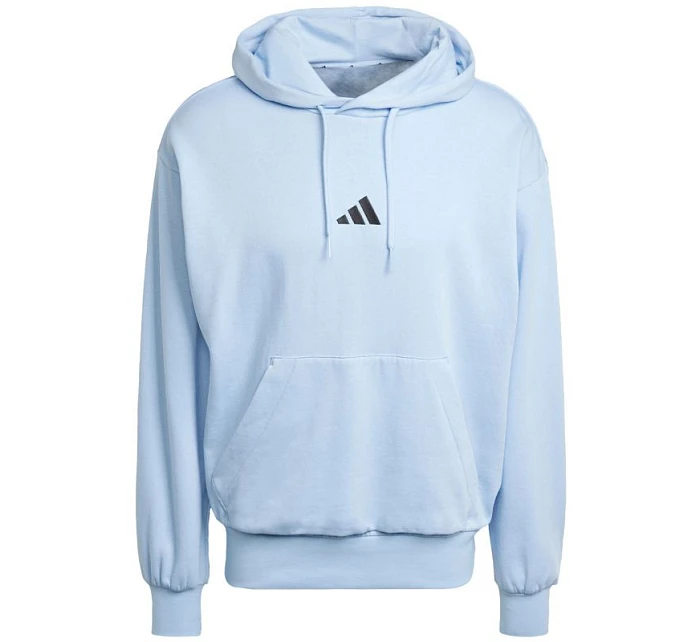 Pánska mikina adidas Essentials Feelcozy Hoodie blue IN6064 pánske oblečenie