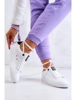 Kožené tenisky Big Star model 21580472 bílé a Černá - Big Star Shoes Kožené tenisky Big Star model 21580472 bílé a Černá - Big Star Shoes