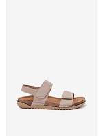 Dámské sandály model 22091707 Béžové - Inblu