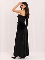 Sukienka LK SK model 22400746 czarny - FPrice Sukienka LK SK model 22400746 czarny - FPrice