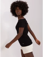 Bluzka RV BZ model 18729816 czarny - FPrice Bluzka RV BZ model 18729816 czarny - FPrice