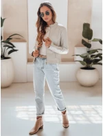 Dámska kožená bunda LOVEBIKER sivá FashionStreet TY5214