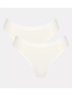 Dámske nohavičky GO Casual High leg 2P - WHITE - SLOGGI WHITE - SLOGGI