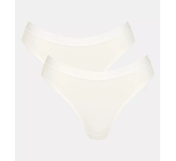 sloggi GO Casual High leg 2P - WHITE - SLOGGI WHITE - SLOGGI sloggi GO Casual High leg 2P - WHITE - SLOGGI WHITE - SLOGGI