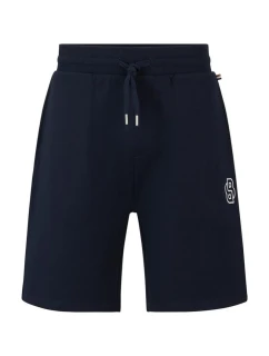 Pánske bavlnené šortky BOSS Fashion BLU Navy Blue (50515170-403)