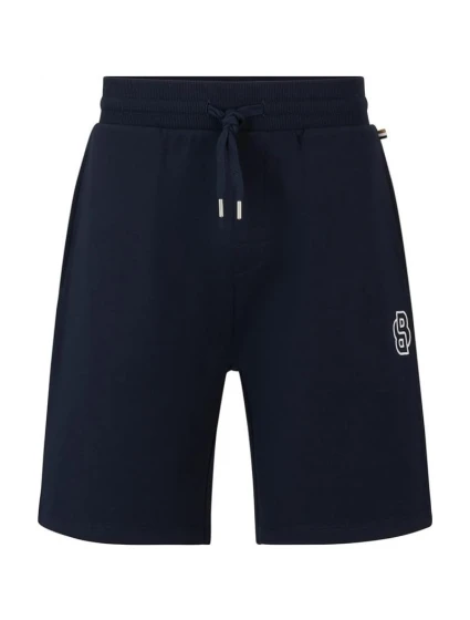 Pánské bavlněné šortky Fashion BLU navy blue model 21350245 - Boss
