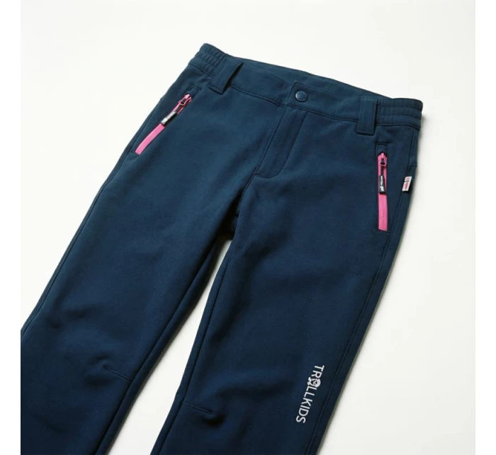 kalhoty Kids Softshell Pant navy blue model 21367214 - Trollkids