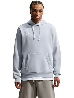Pánská mikina Nike Dri-FIT Standard Issue Pull Over Hoodie, světle šedá, FD7734 012 L