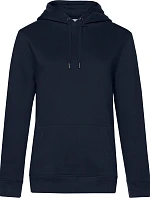 B&C QUEEN Hooded_° Dámska mikina s kapucňou 01.W02Q tmavomodrá