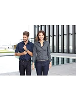 JN Popelínová business košile s krátkým rukávem 02.0 black model 22487631 - Daiber