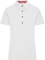 JN 715 Dámské piqué polo v stylu white/red white model 22488637 - Daiber JN 715 Dámské piqué polo v stylu white/red white model 22488637 - Daiber