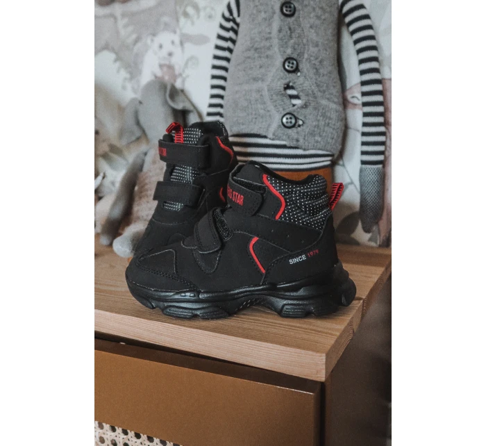 Dziecięce Buty Trekkingowe Big Star II374097 Czarne Dziecięce Buty Trekkingowe Big Star II374097 Czarne