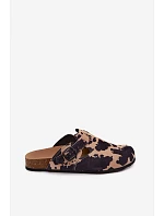 Kožené semišové pantofle s přezkou v  1905 model 22125824 - Zazoo