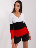 Bluzka RV BZ biało czerwony model 21755179 - FPrice Bluzka RV BZ biało czerwony model 21755179 - FPrice