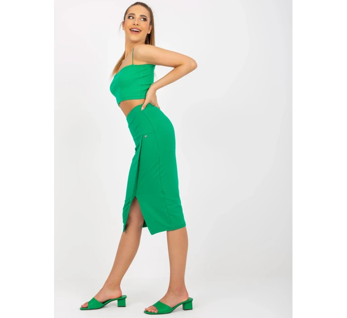 Sukňa RV SD 7847.80 zelená