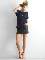 Tričko RV TS 4662.37P tmavo modrá