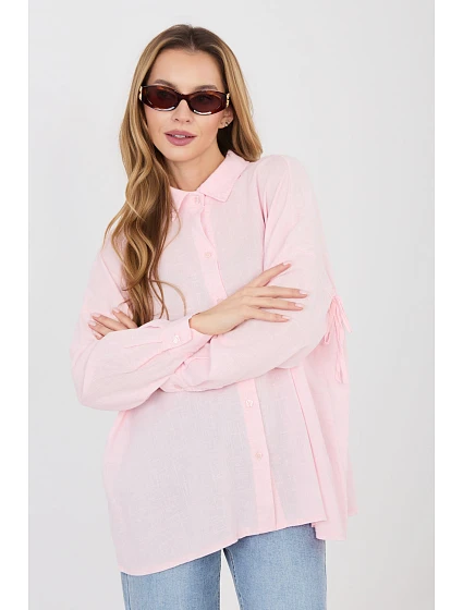Košeľa s dlhým rukávom model 225514 Taliansko Moda