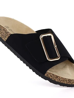 Dámske plážové žabky čierne Potocki GN17309