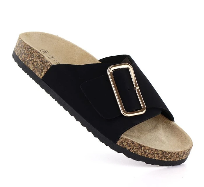 Dámské plážové žabky černé model 22116473 - Potocki