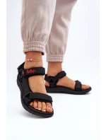 Damskie Sandały Lee Cooper LCW-24-34-2615 Czarne