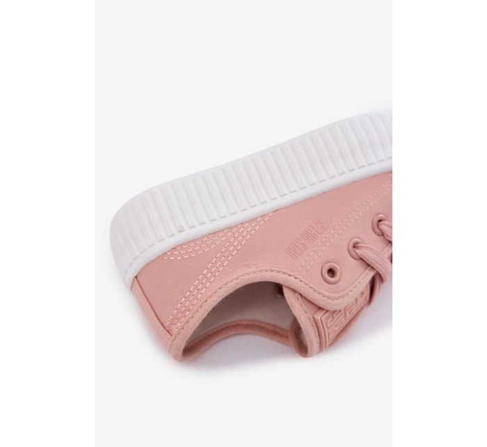 Trampki Dziecięce Sznurowane Big Star RR374011 Różowe