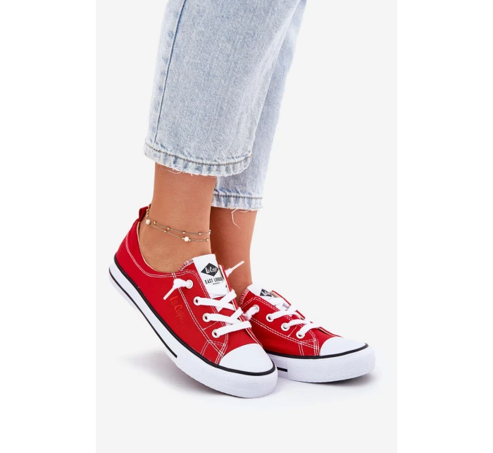 Dámské Textilní Tenisky model 21693743 Červené - Lee Cooper