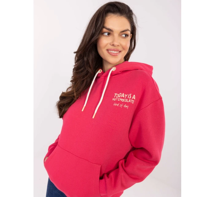 Mikina D10608BC02654E fuchsiová