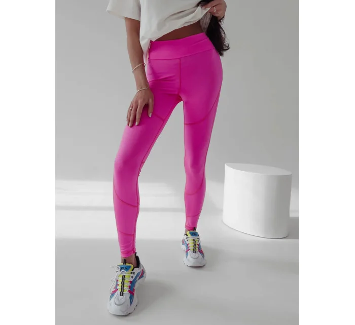 Dámské legíny model 18484880 neonově růžové - Ola Voga
