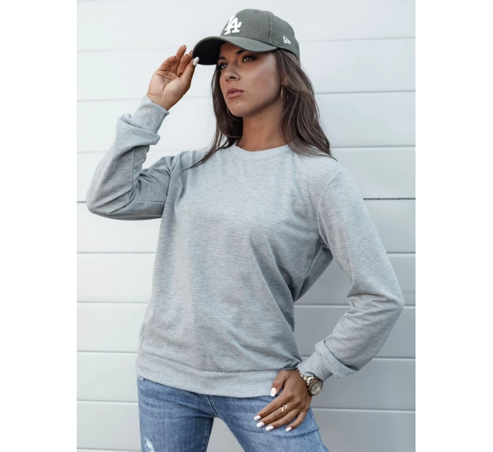 Dámská mikina světle šedá Dstreet model 21978532 - FashionStreet