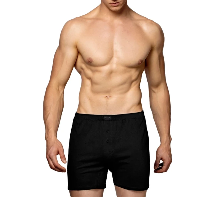 Pánské trenýrky 2 pack 003 black - Atlantic