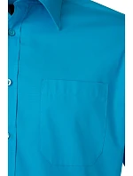 JN 680 Popelínová košile s krátkým rukávem model 22537803 light blue - Daiber JN 680 Popelínová košile s krátkým rukávem model 22537803 light blue - Daiber