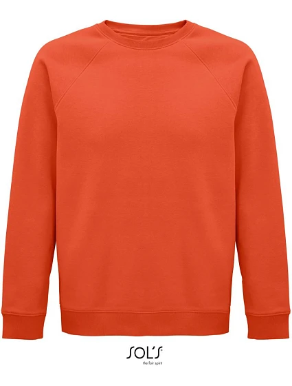 SOL'S Space Unisexová mikina s raglánovými rukávmi z biobavlny 25.3567 burnt orange SOL'S Space Unisexová mikina s raglánovými rukávmi z biobavlny 25.3567 burnt orange