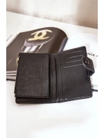 Damski Portfel Z Eko Skóry Czarne Isamille Damski Portfel Z Eko Skóry Czarne Isamille