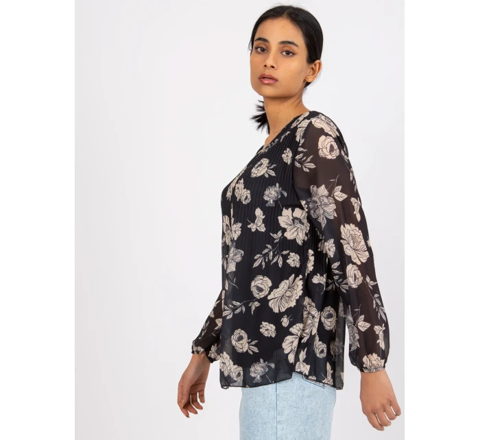 Halenka DHJ BZ černá a béžová model 17292814 - FPrice Halenka DHJ BZ černá a béžová model 17292814 - FPrice