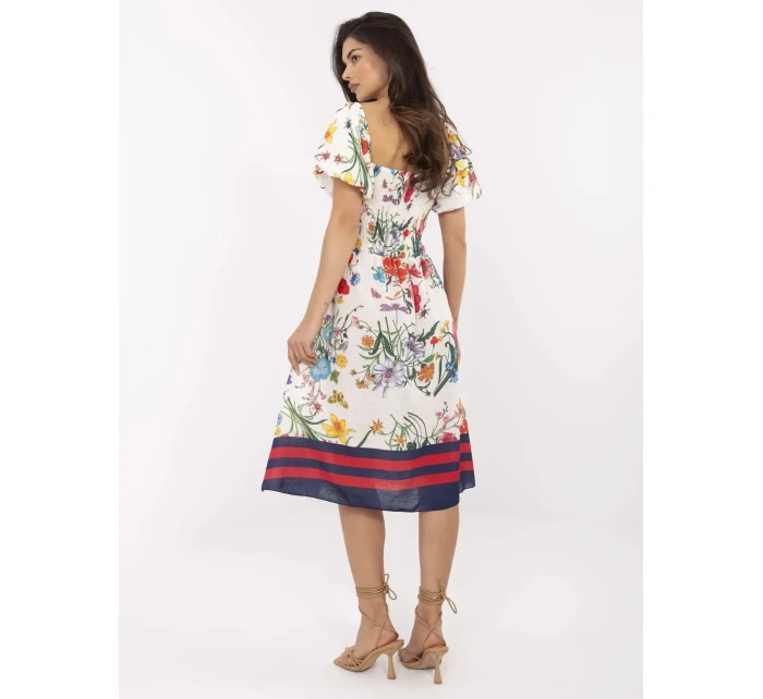 Sukienka DHJ SK model 21133028 ecru - FPrice