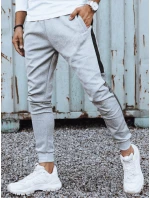 Pánské světle šedé teplákové kalhoty Dstreet model 21972465 - FashionStreet Pánské světle šedé teplákové kalhoty Dstreet model 21972465 - FashionStreet