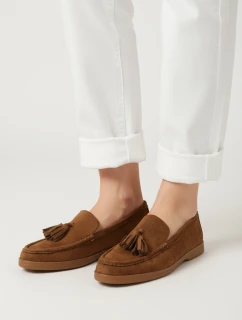 Dámske semišové mokasíny FashionStreet ZY1343