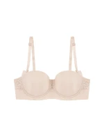 Dámská vyztužená podprsenka Vivid Spotlight model 21745507 krémová - Triumph Dámská vyztužená podprsenka Vivid Spotlight model 21745507 krémová - Triumph