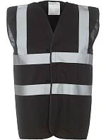 Bezpečnostná vesta Yoko HVW 100 Hi-Vis 79.W100 čierna Bezpečnostná vesta Yoko HVW 100 Hi-Vis 79.W100 čierna