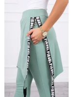 s nápisem tmavě mátový model 18747059 - K-Fashion s nápisem tmavě mátový model 18747059 - K-Fashion