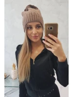 Dámska čiapka Irmina K333 mocca Dámska čiapka Irmina K333 mocca