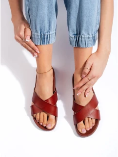 Dámske ponožky SK-080BR hnedé - Sergio