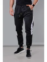 pánské teplákové kalhoty se vsadkami model 18347875 - J.STYLE pánské teplákové kalhoty se vsadkami model 18347875 - J.STYLE