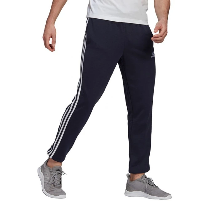 Adidas Essentials Elastické nohavice so zúženými manžetami a 3 prúžkami M GK8830