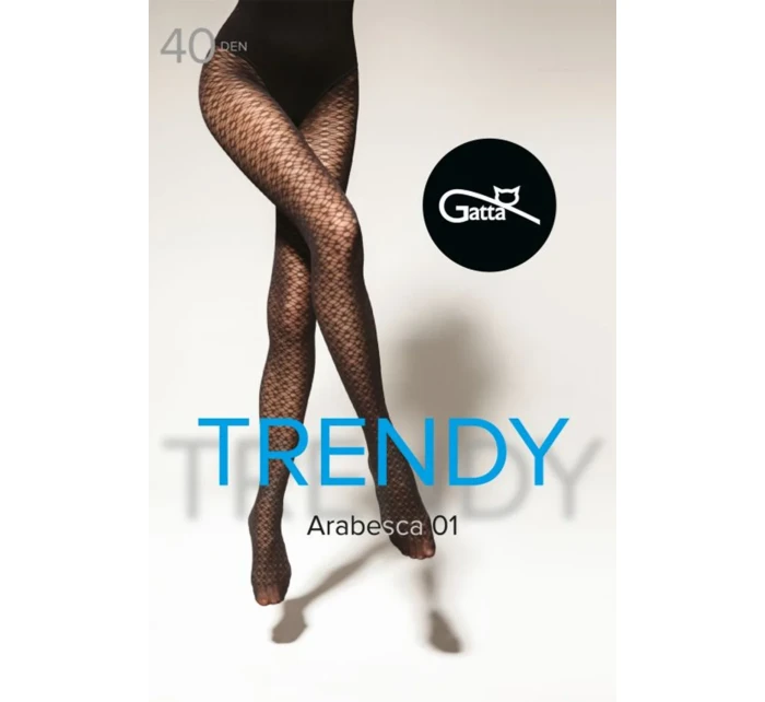 Gatta Arabesca 01 40 DEN farba:nero