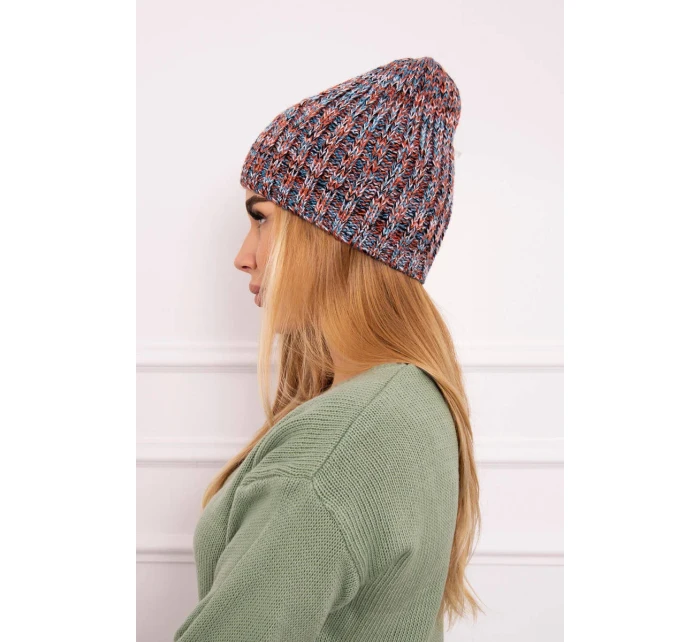 Veselá fleecová čiapka K225 červená + modrá