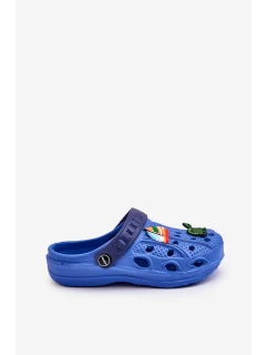 Dětské pěnové lehké sandály Crocs Modre model 21623877 - Boto