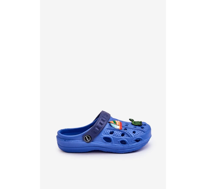 Dětské pěnové lehké sandály Crocs Modre model 21623877 - Boto