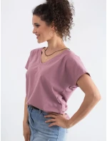 Tričko RV TS 4832.19P tmavoružové Tričko RV TS 4832.19P tmavoružové