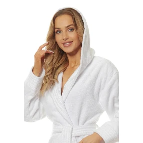 Dámský župan model 20706300 white - L&L Dámský župan model 20706300 white - L&L